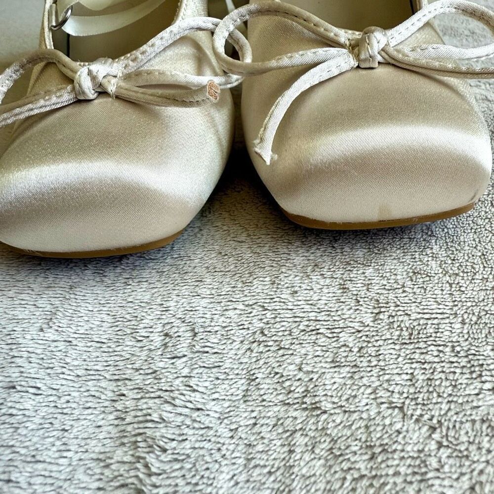 NWOT Cider Ballet Satin Bow Mary Jane Heels size 36 US6 - Picture 6 of 16